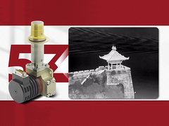 G615Z Chłodzony wykrywacz MWIR 15μm z 640x512 pikseli MCT Materiał wrażliwy