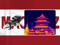 MAC1212Z Chłodzony rdzeń kamery MWIR IR 1280x1024/12μm do nadzoru